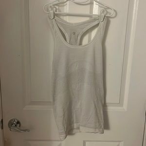 Lululemon Swiftly Tech tank, white, size 2